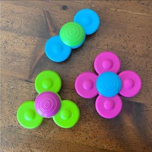 Whirly Squigz genuine original set of 3